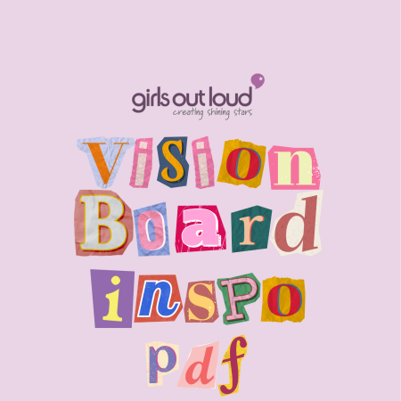 Vision Board - printable inspiration pdf