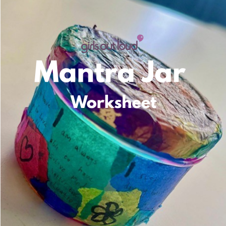 Mantra Jar - printable worksheets